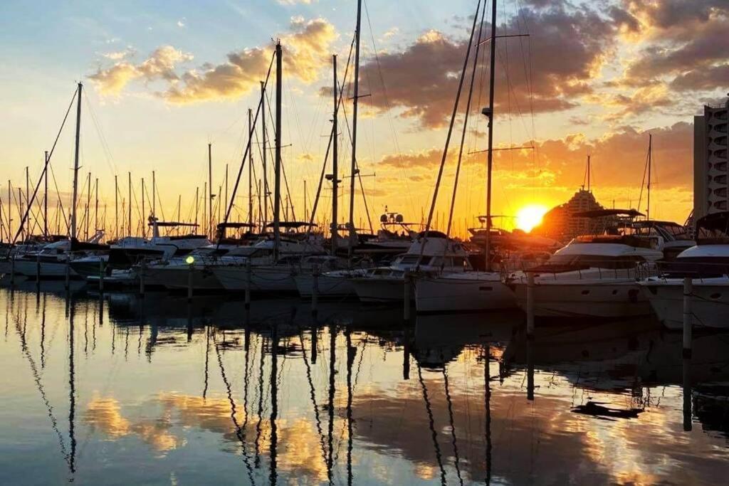 Vue Imprenable Sur Le Port, Proche Plages ! Appartement La Grande-Motte Buitenkant foto